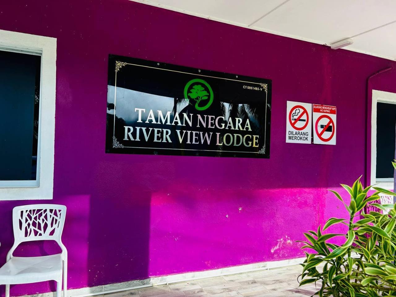 Taman Negara River View Lodge Kuala Tahan Exterior foto