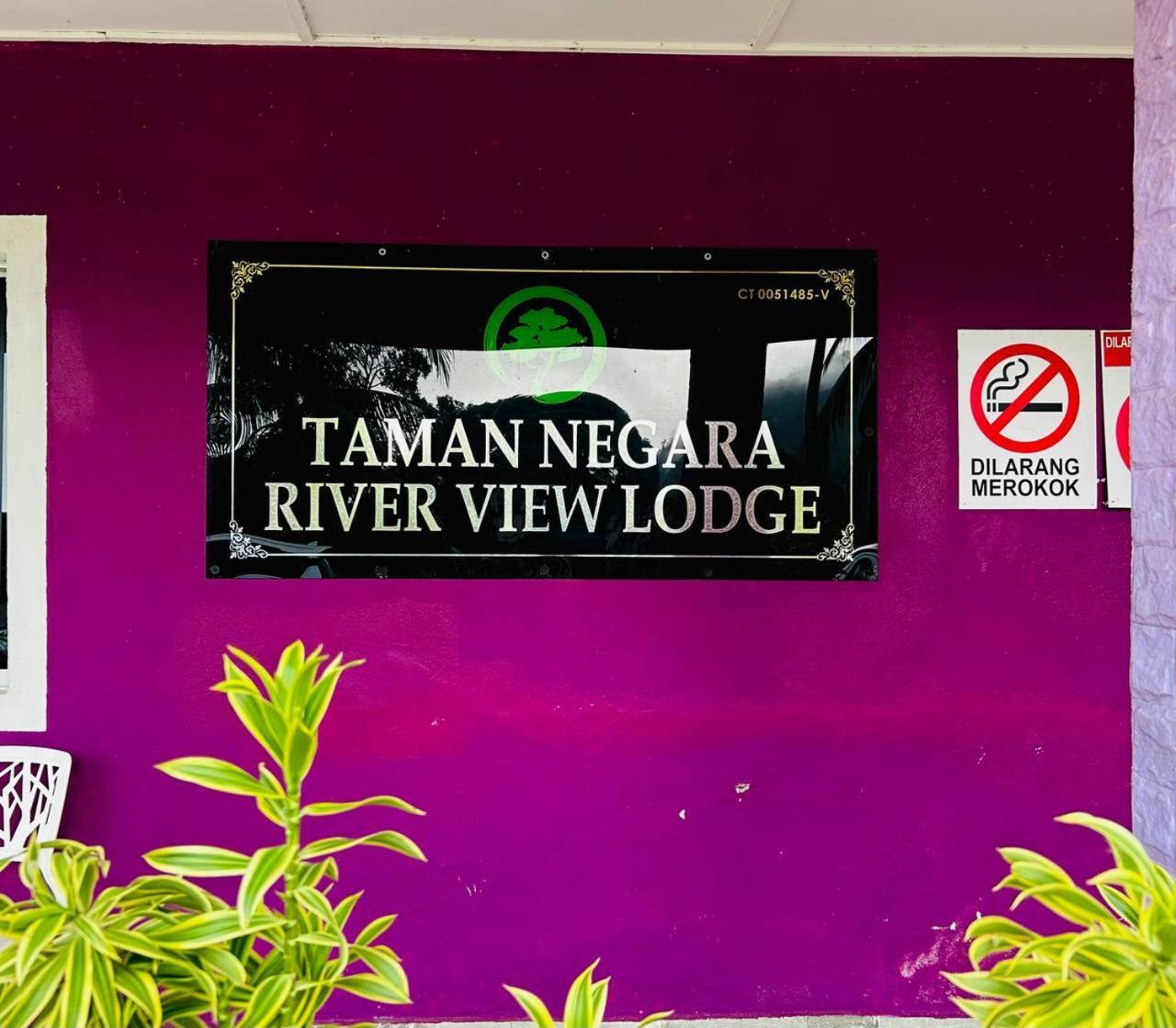 Taman Negara River View Lodge Kuala Tahan Exterior foto